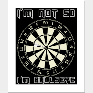 Darts Joke Age Score Sport Barrel Player Posters and Art